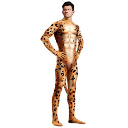 CosplayDogs Combinaison Cosplay Guépard Cheetah